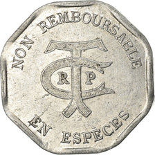 Coin, France, Transport en Commun Région Parisienne, Paris, 20 Centimes