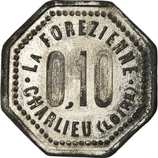 Coin, France, La Forézienne, Coopérative Civile, Charlieu, 10 Centimes