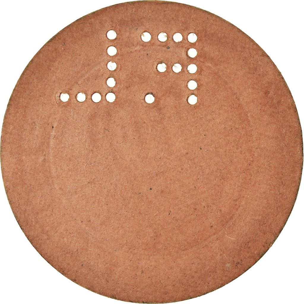 Monnaie, France, Compagnie de Fives-Lille, Givors, 10 Centimes, SUP, Carton