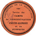 Coin, France, Service des Camps de Concentration, 5 Centimes, AU(50-53)