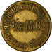 França, Token, Paris, Hôtel Printania, Compteur à Gaz, 1/2 M.C, AU(50-53)