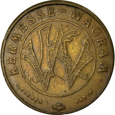 France, Token, Paris, Kermesse Wagram, Jeton d'audition, EF(40-45), Brass