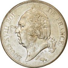 Monnaie, France, Louis XVIII, 5 Francs, 1824, Lille, TTB, Argent, Gadoury:614