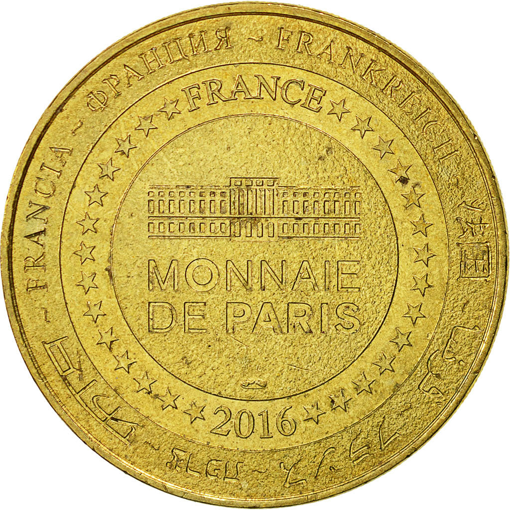 Frankrijk, Token, Toeristisch fiche, Fontaine Subé - Reims, 2016, Monnaie de