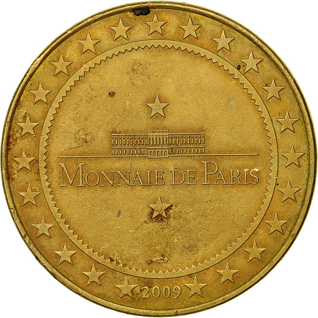 France, Token, Touristic token, Tour Saint-Amand-Les-eaux, 2009, Monnaie de