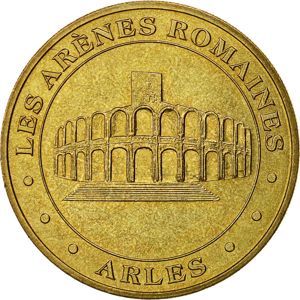 Francia, Token, Touristic token, Arles - Les Arènes, 2004, Monnaie de Paris