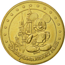 France, Token, Touristic token, Disneyland n°1 - le château, 2004, Monnaie de
