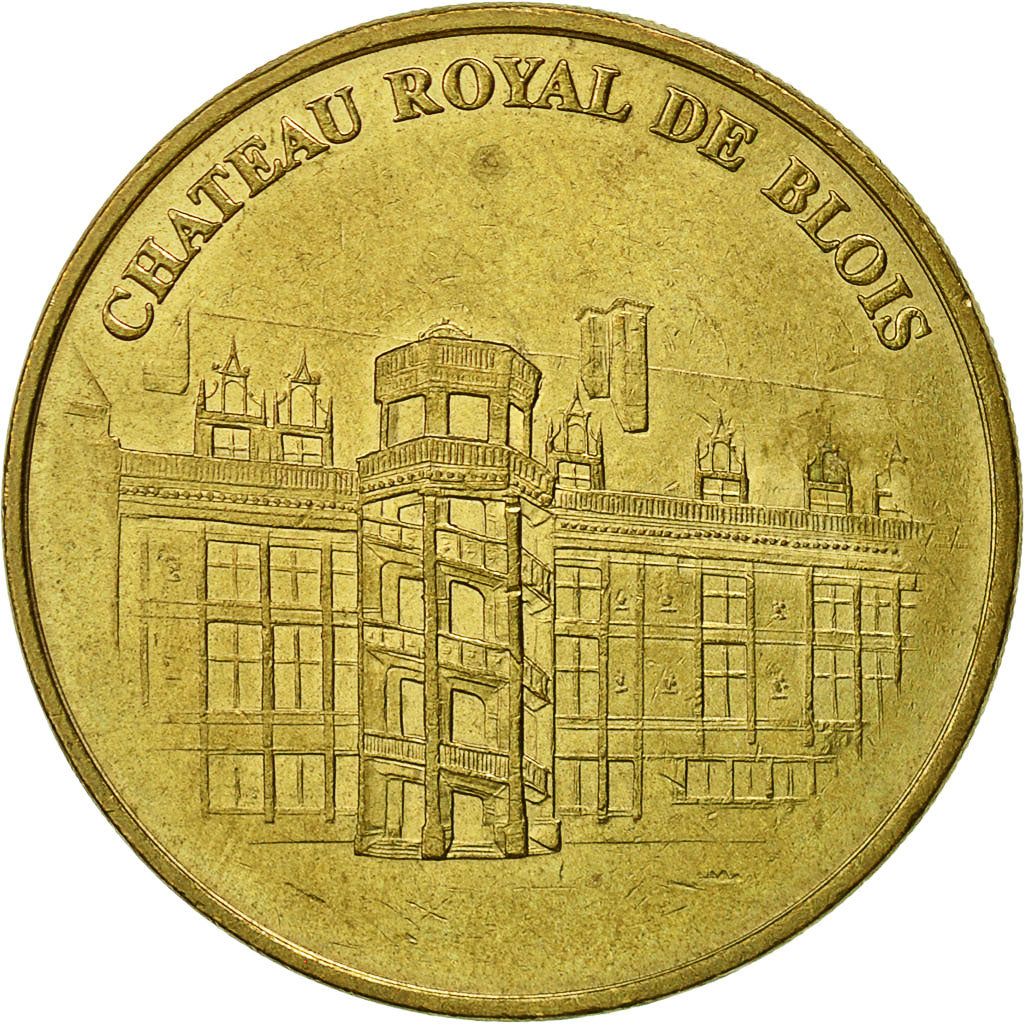 France, Token, Touristic token, Château de Blois, 1998, Monnaie de Paris