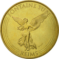 France, Token, Touristic token, Fontaine Subé - Reims, 2016, Monnaie de Paris
