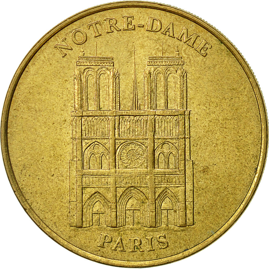 France, Token, Touristic token, Cathédrale Notre Dame - n° 1 -, 2000, Monnaie