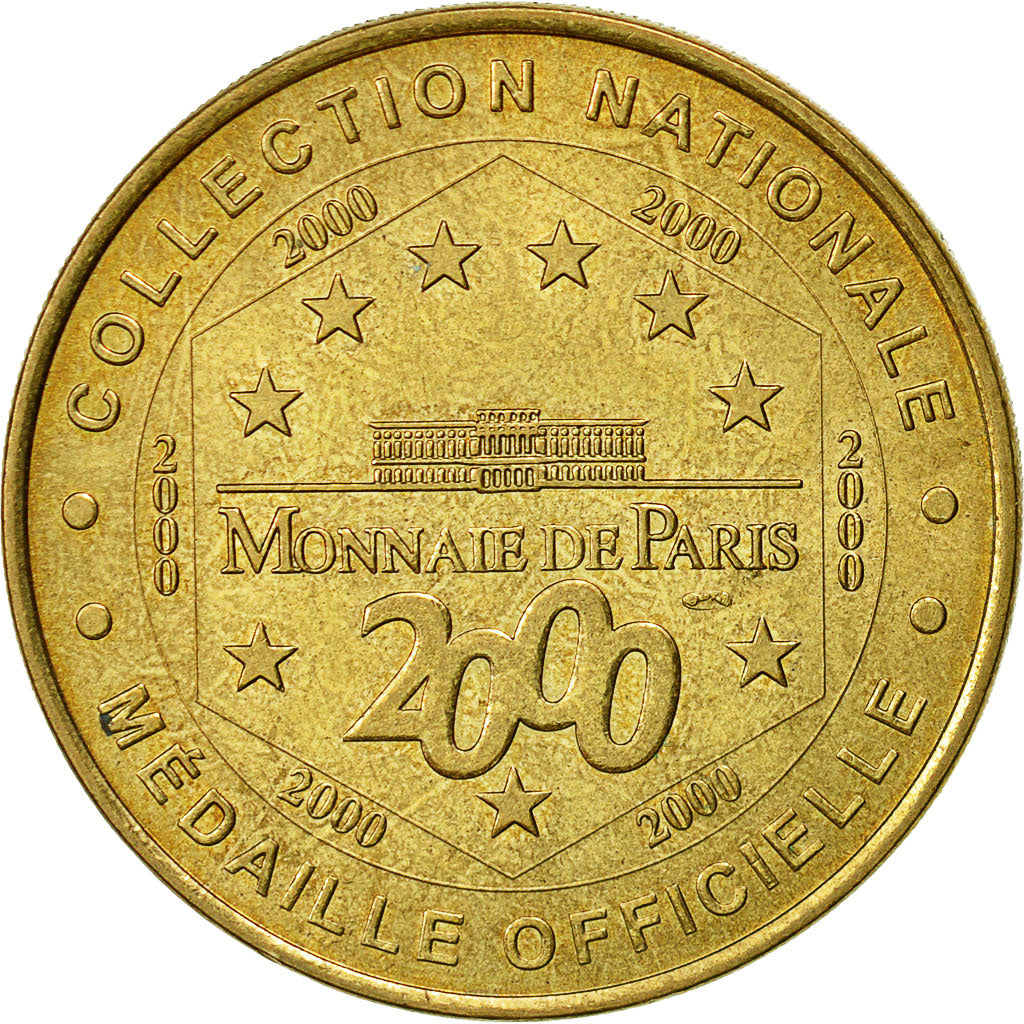 France, Token, Touristic token, Cathédrale Notre Dame - n° 1 -, 2000, Monnaie