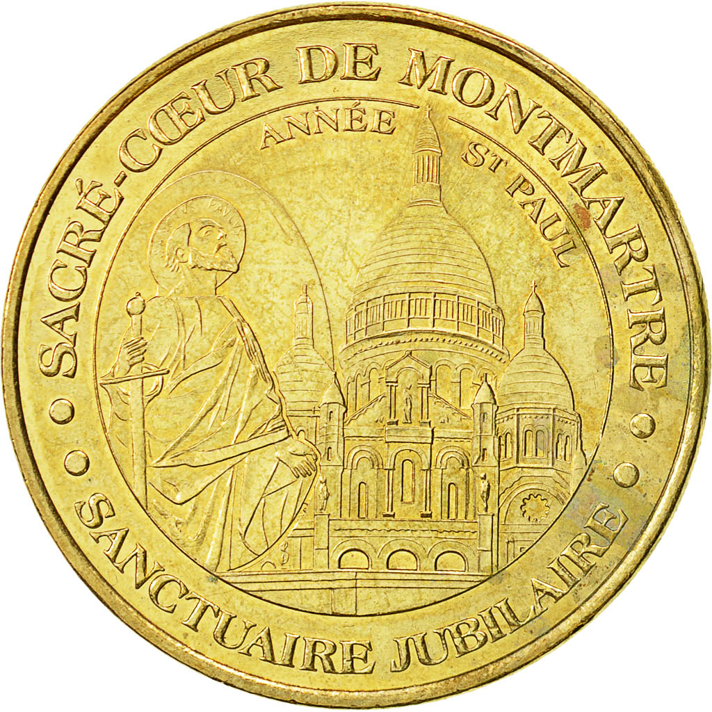 France, Token, Touristic token, Sacré Coeur de Montmartre n°4, 2009, Monnaie