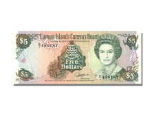 Cayman Islands, 5 Dollars, KM #12a, AU(55-58), B/1