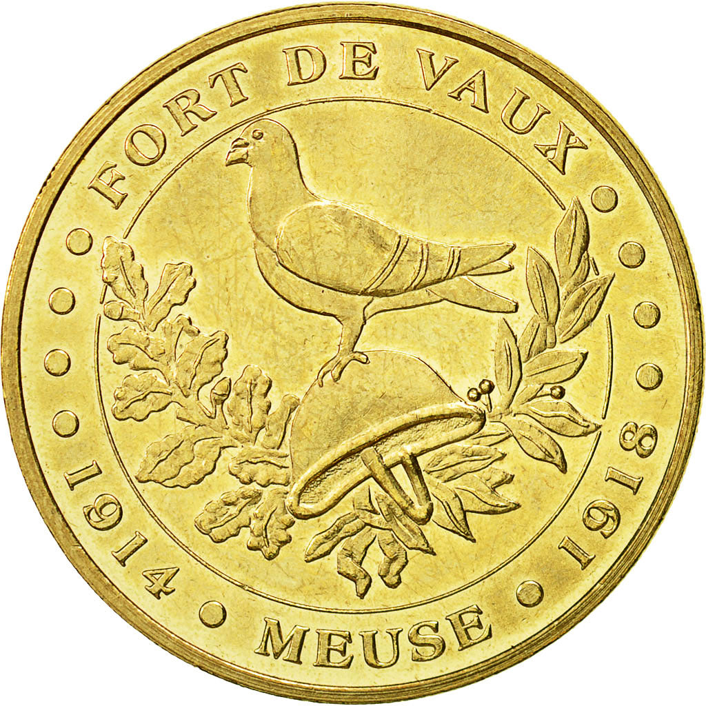 Frankreich, Token, Touristic token, Fort de Vaux - Meuse, 2008, Monnaie de