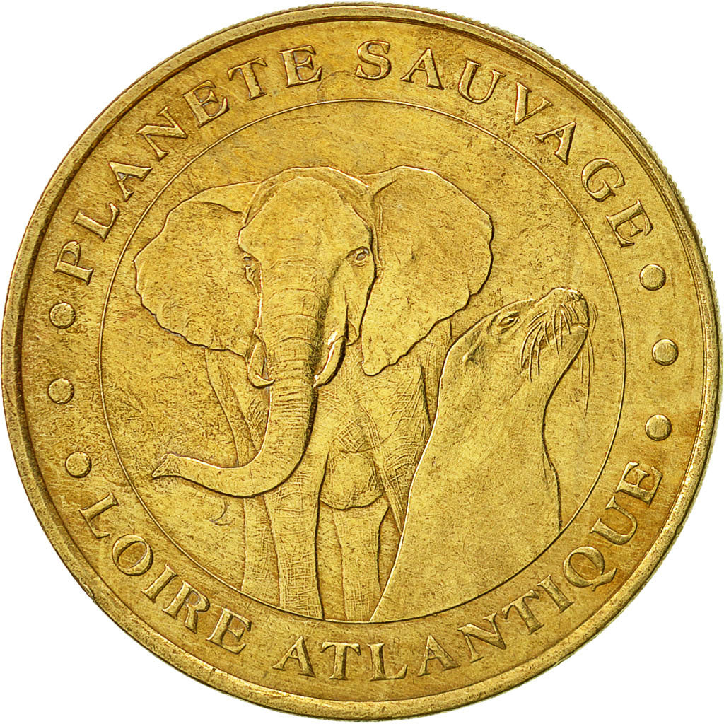 France, Token, Touristic token, Port-Saint-Père - Planète sauvage, 2000