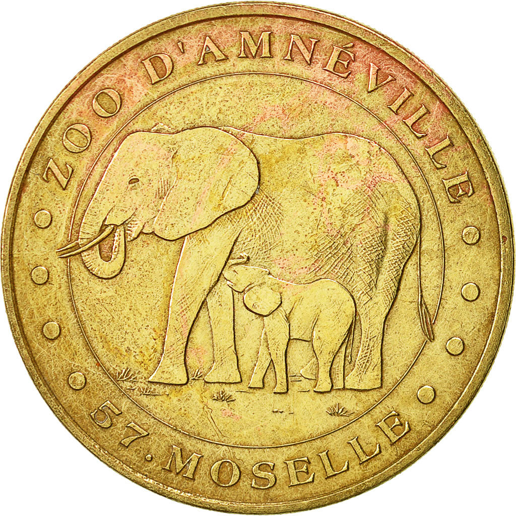 France, Token, Touristic token, Amnéville -  zoo, 2007, Monnaie de Paris