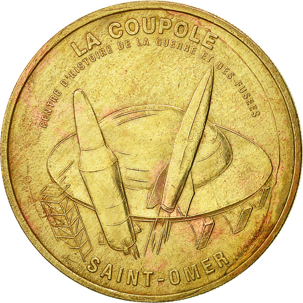 France, Token, Touristic token, Saint-Omer - La Coupole, 2004, Monnaie de Paris