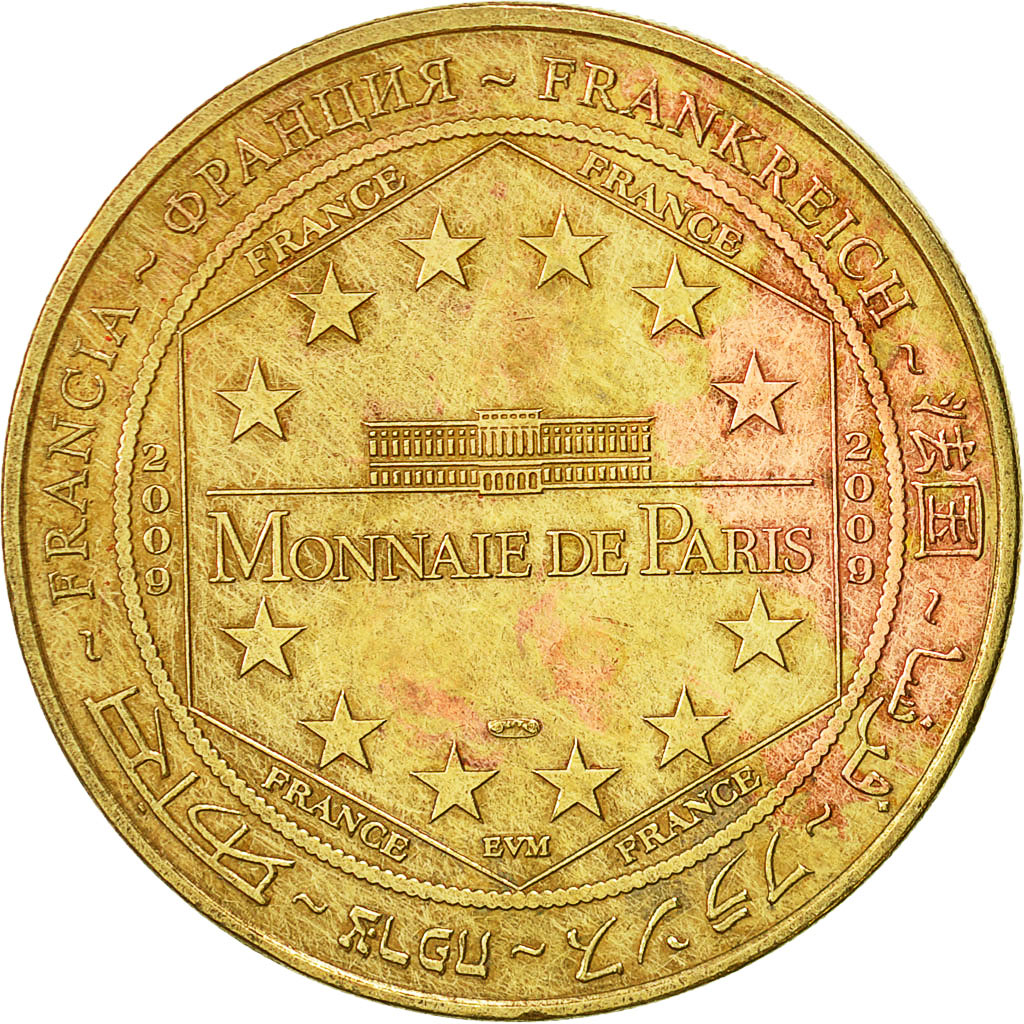 Francia, Token, Touristic token, Ouradour-sur-Glane, 2009, Monnaie de Paris, BB