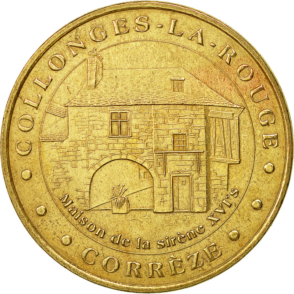 Frankrijk, Token, Toeristisch fiche, Collonges la Rouge - Village, 2008, Monnaie