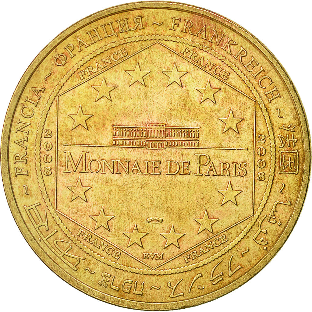 France, Token, Touristic token, La Rochelle - Esprit Rugby, 2008, MDP