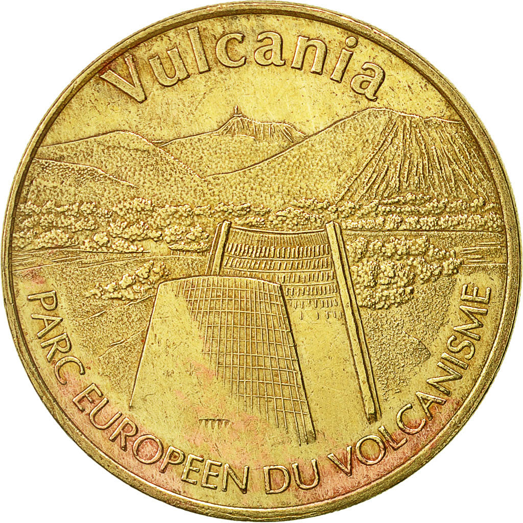 France, Token, Touristic token, Saint-Ours-Les-Roches - Vulcania, 2009, Monnaie