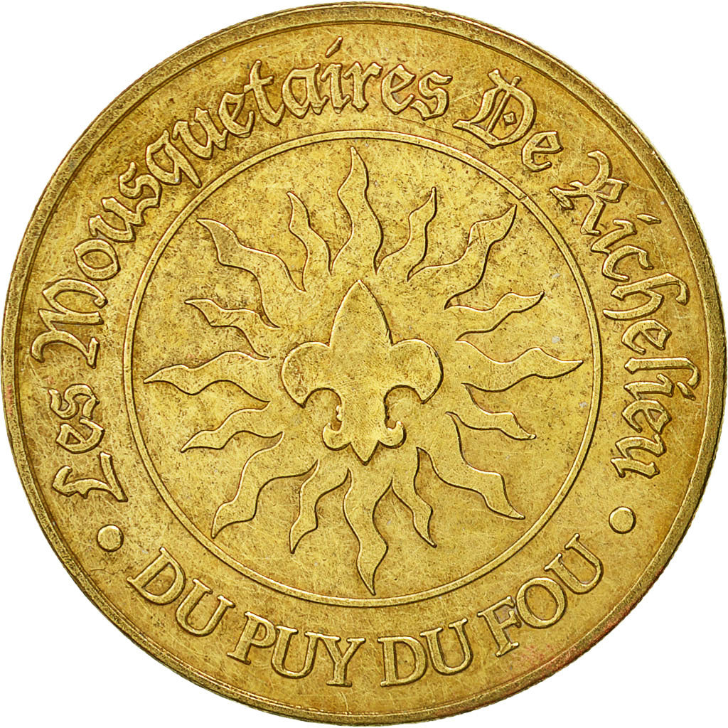 France, Token, Touristic token, Les Epesses -  Puy du Fou, 2007, Monnaie de
