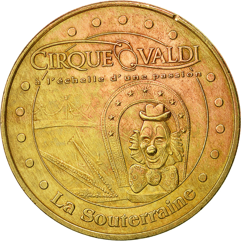France, Token, Touristic token, La Souterraine - Cirque Valdi, 2008, Monnaie de