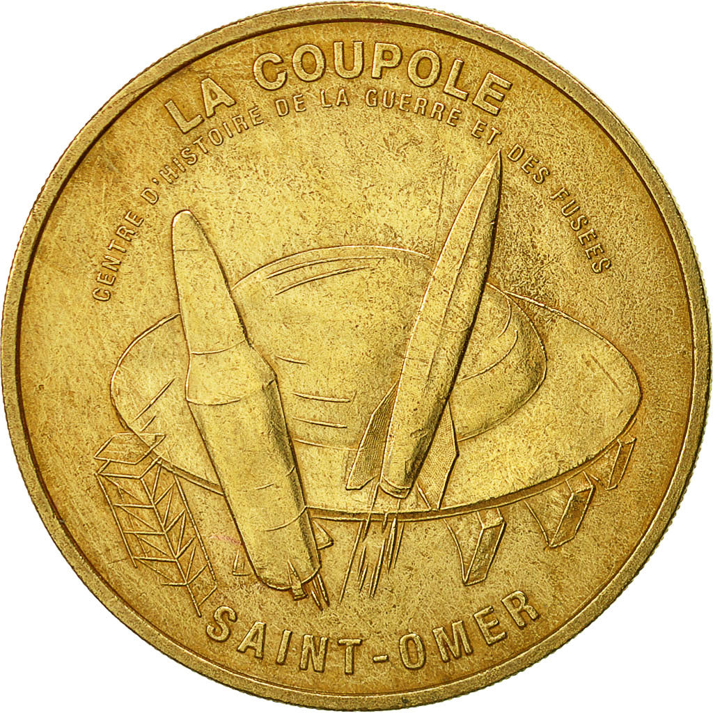 France, Token, Touristic token, Saint-Omer  -  La Coupole, 2004, Monnaie de