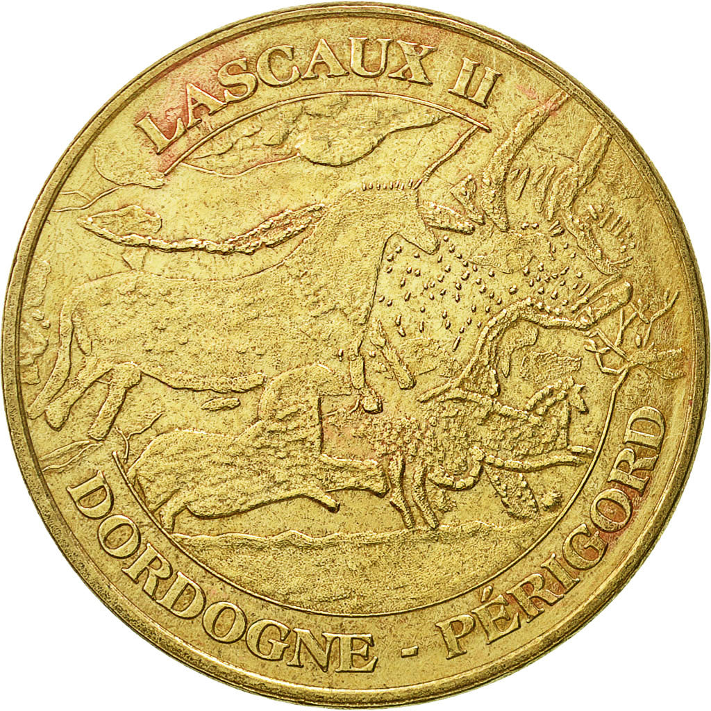 France, Token, Touristic token, Montignac - Lascaux II, 2008, Monnaie de Paris