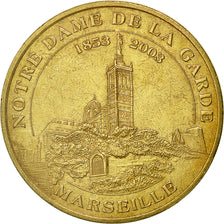 Francia, Token, Touristic token, Marseille - Notre Dame, 2008, Monnaie de Paris