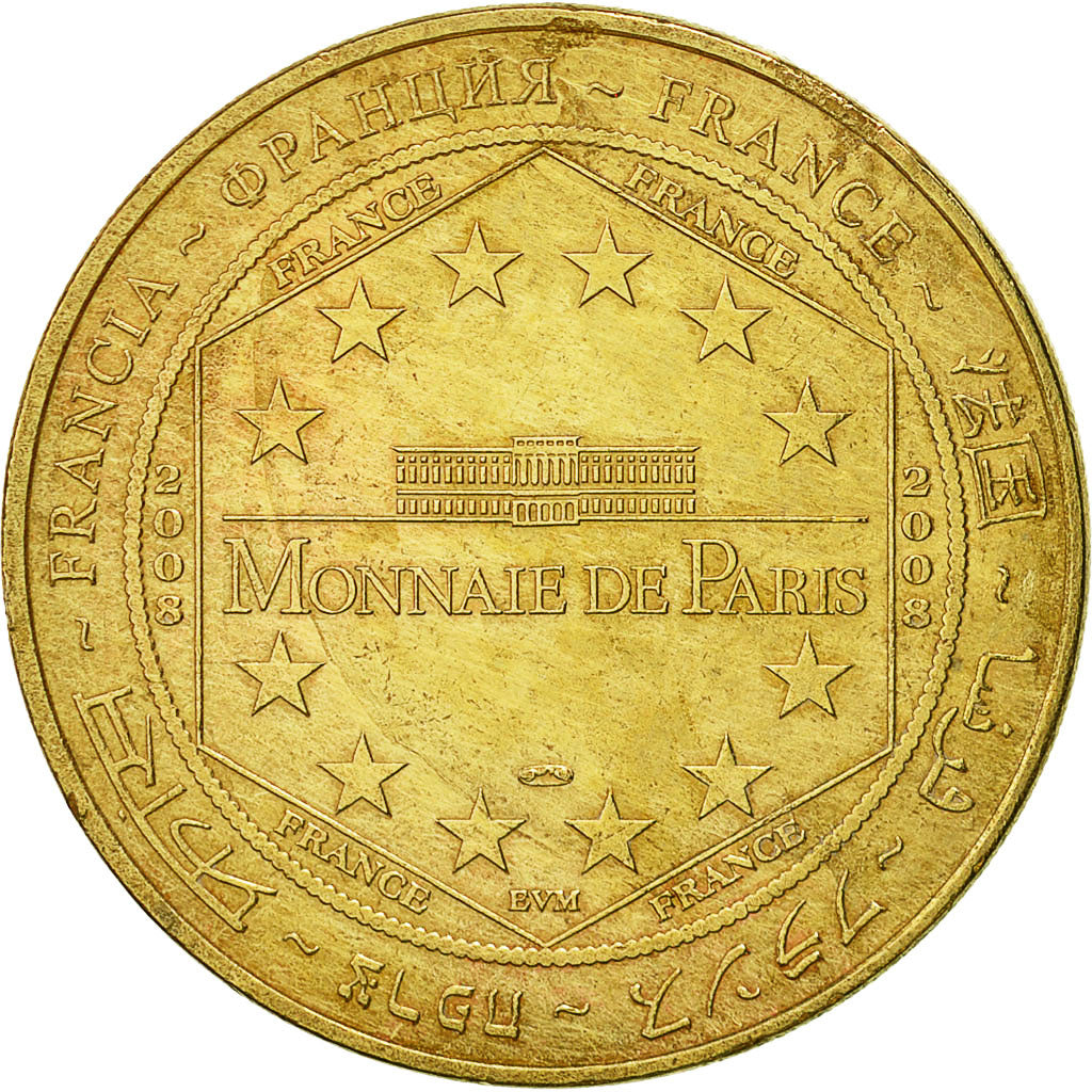 Francia, Token, Touristic token, Marseille - Notre Dame, 2008, Monnaie de Paris