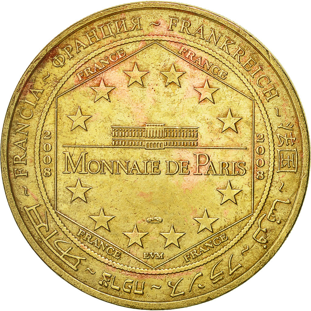 France, Jeton, Jeton Touristique, Lyon - Grande Roue, 2008, Monnaie de Paris