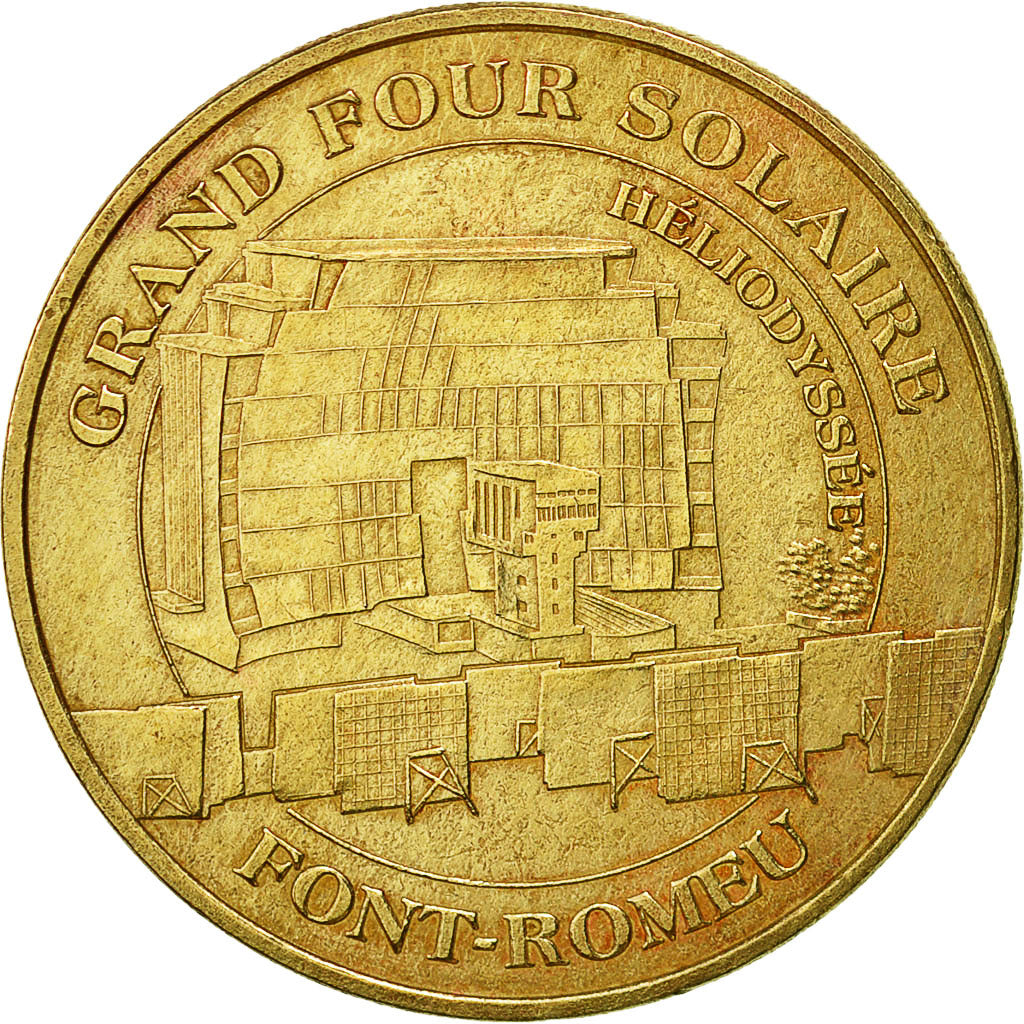 France, Jeton, Jeton Touristique, Font-Romeu - Four Solaire, 2008, Monnaie de