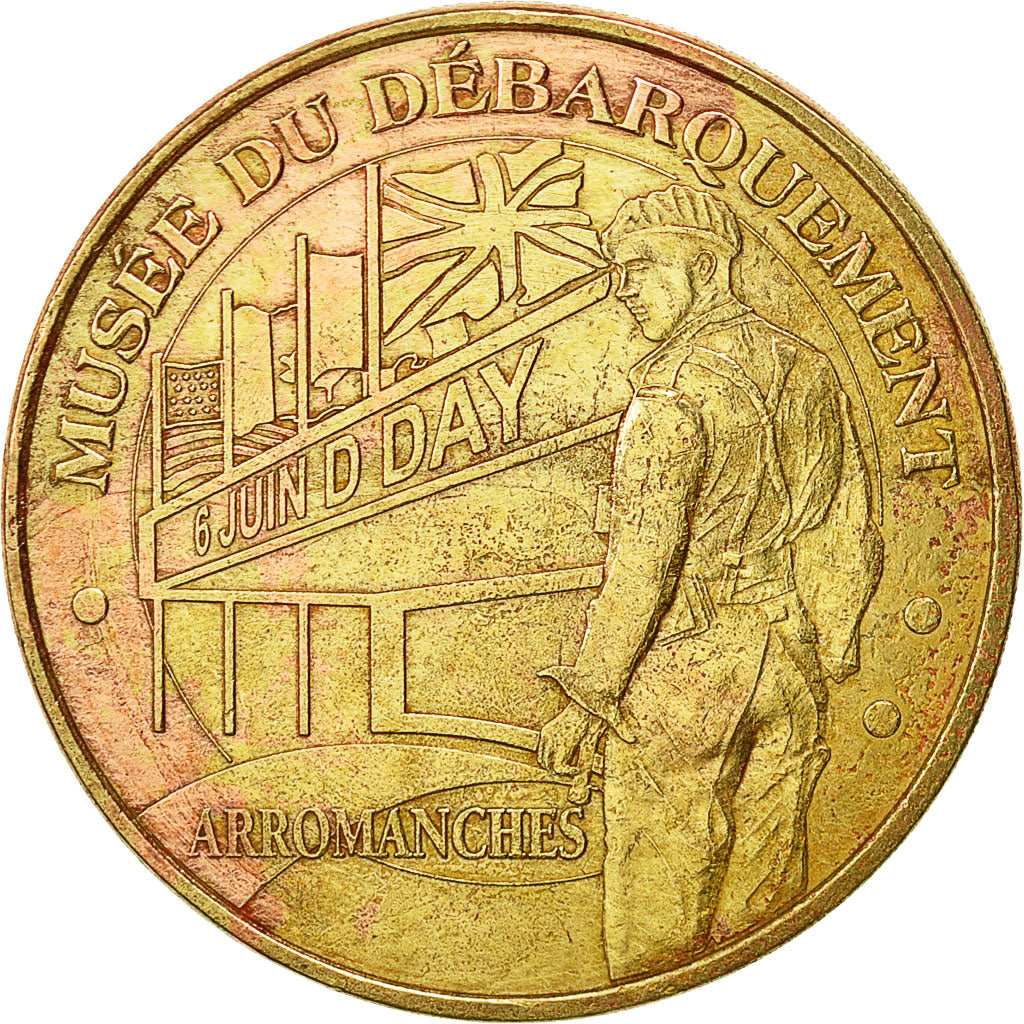 France, Token, Touristic token, Arromanches - Musée du Débarquement, 2008