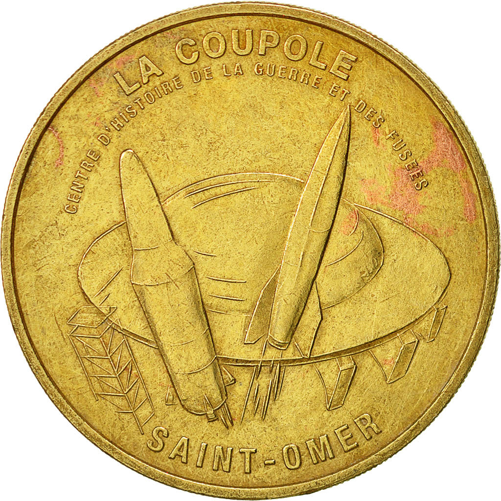 France, Token, Touristic token, Saint - Omer - La coupole, 2004, Monnaie de