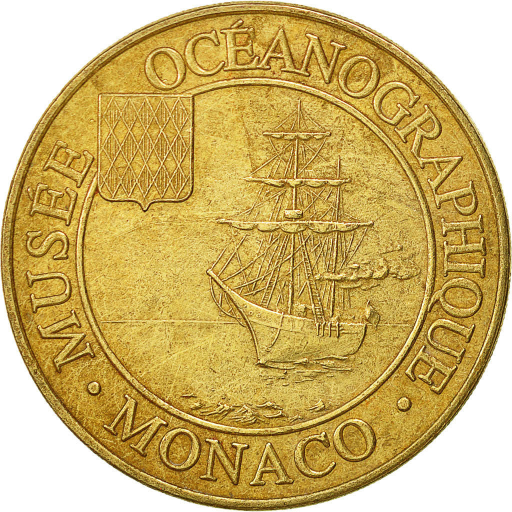 France, Token, Touristic token, Monaco -  Musée Océanographique, 2007, Monnaie
