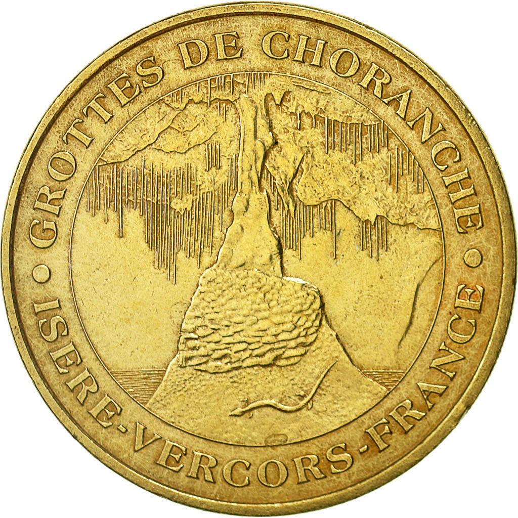France, Token, Touristic token, Choranges - Grotte, 2007, Monnaie de Paris