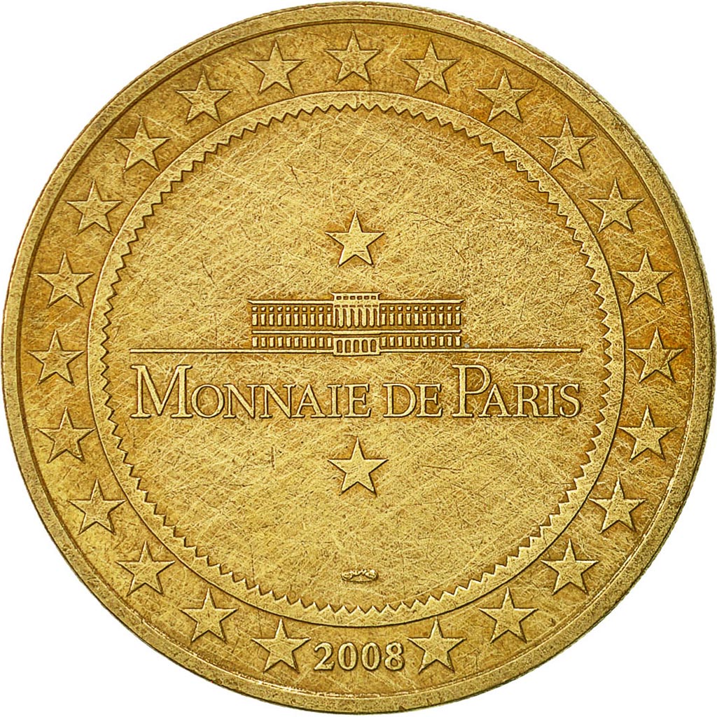 France, Token, Touristic token, 75/ Paris - Numismatique du Mariage, 2008