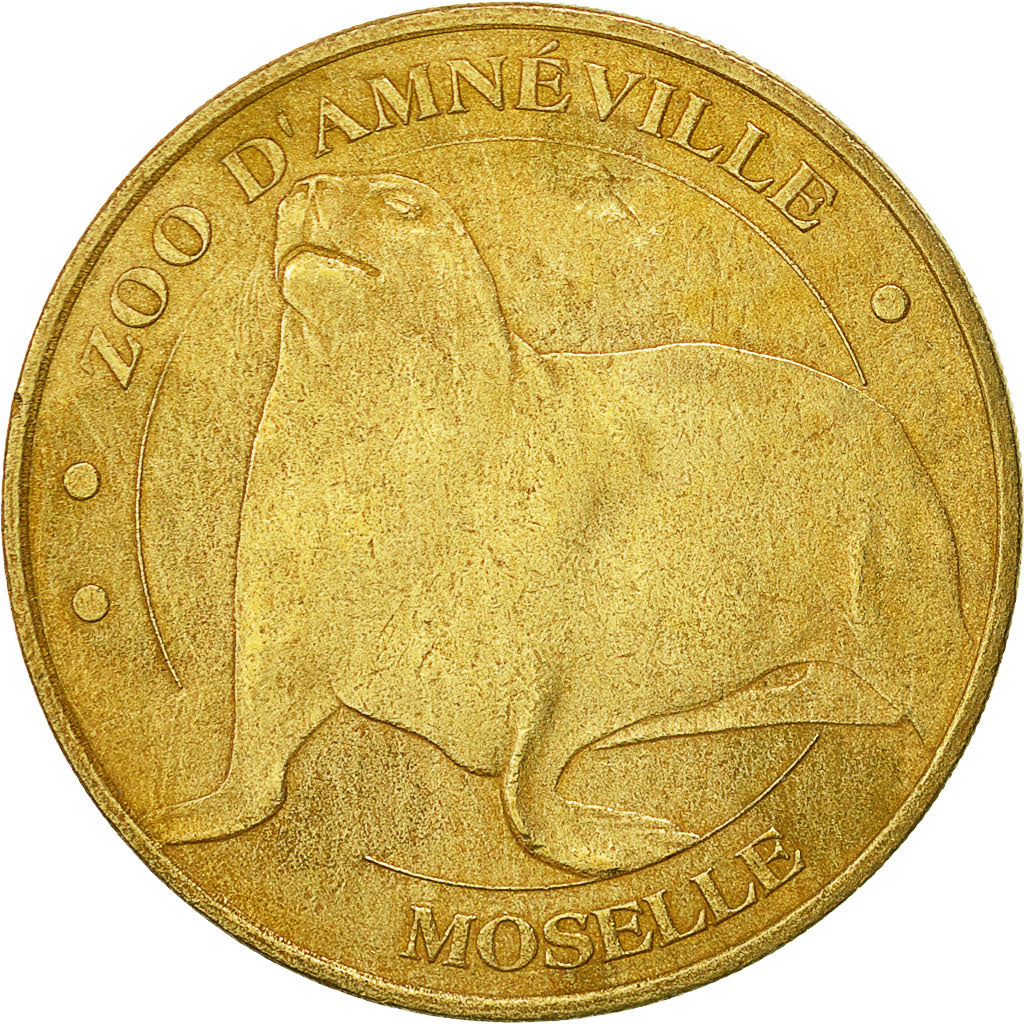 France, Token, Touristic token, Amnéville -  zoo -  Phoque, 2006, Monnaie de