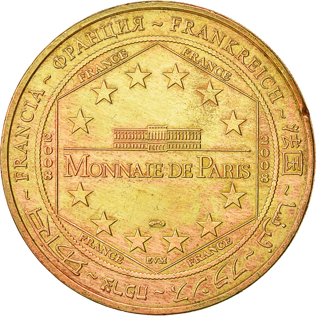 France, Jeton, Jeton Touristique, Nantes - Louis Lefevre-Utile, 2008, Monnaie de