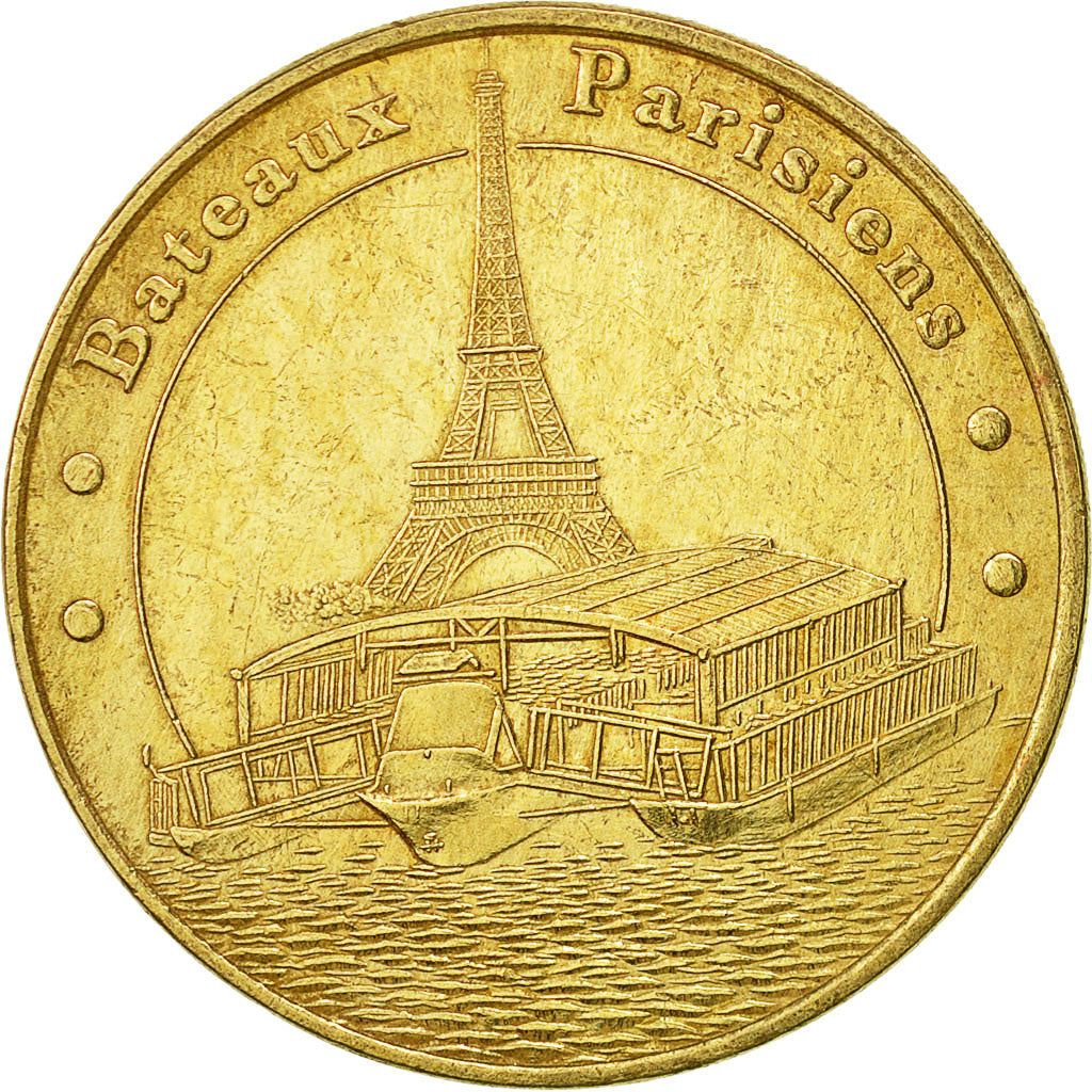 France, Jeton, Jeton Touristique, Paris - Bateaux Parisiens n°2, 2009, Monnaie