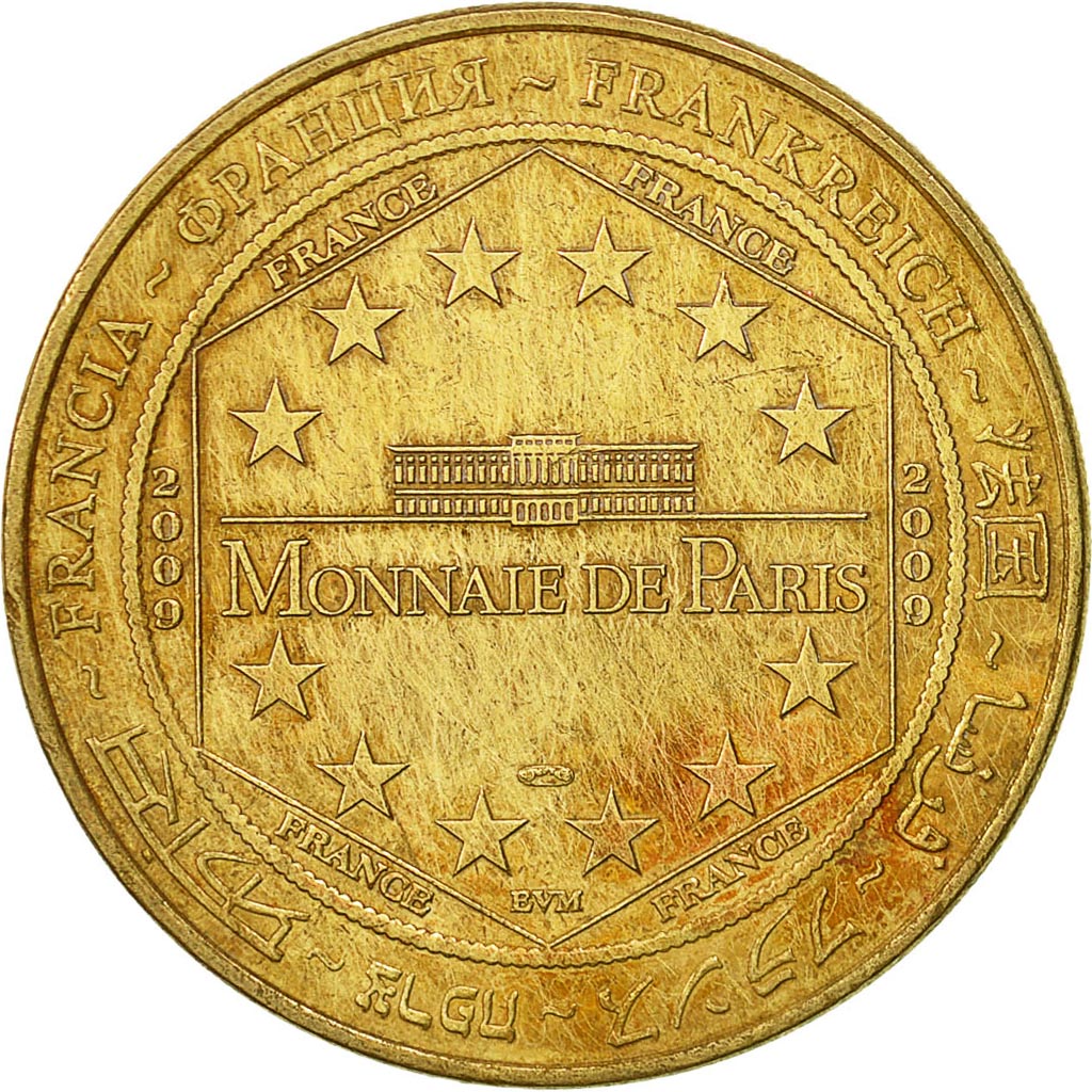 France, Jeton, Jeton Touristique, Paris - Bateaux Parisiens n°2, 2009, Monnaie