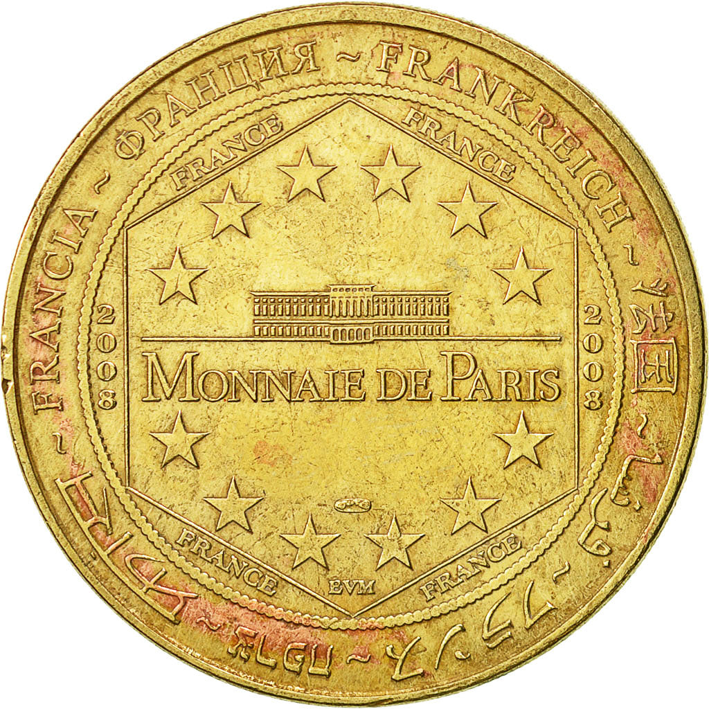 France, Token, Touristic token, Paris - Bateaux mouches - Alma, 2008, Monnaie de