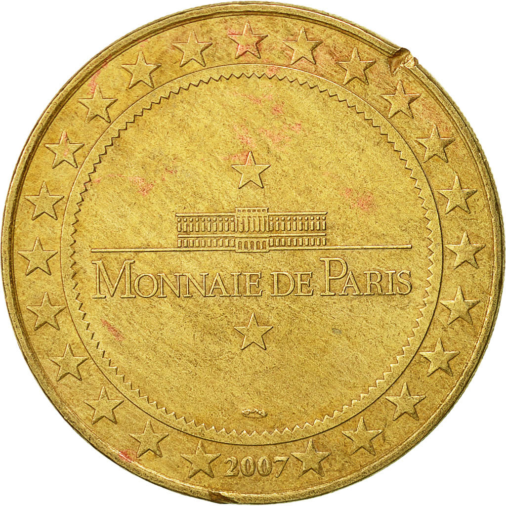 France, Token, Touristic token, Château de Chenonceau, 2007, Monnaie de Paris