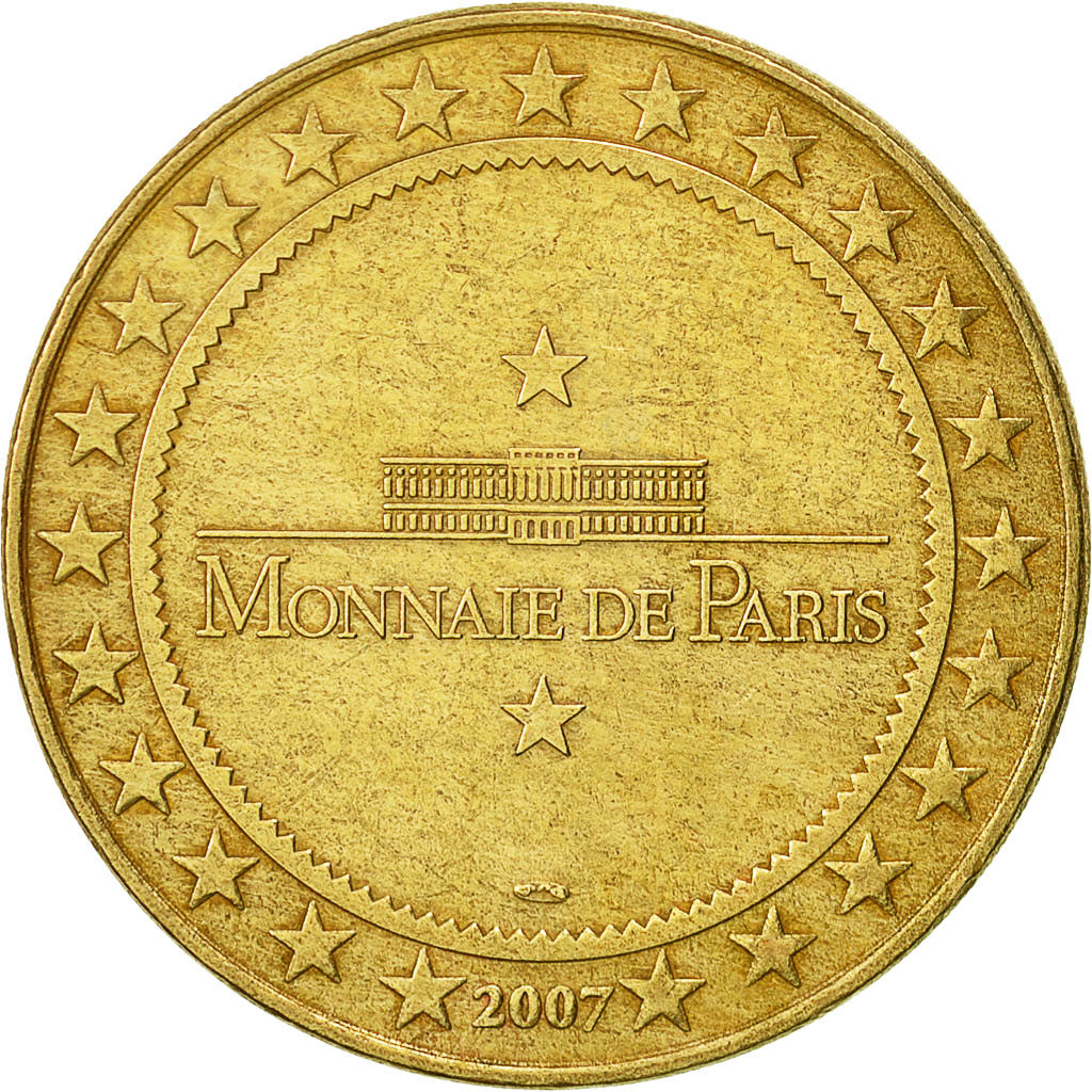 France, Token, Touristic token, Bourg en Bresse - Monastère Royal, 2007