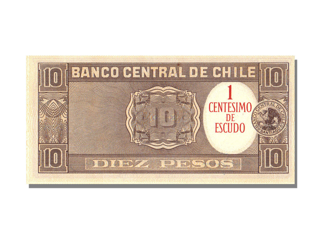 Chile, 10 Pesos, UNC(65-70)