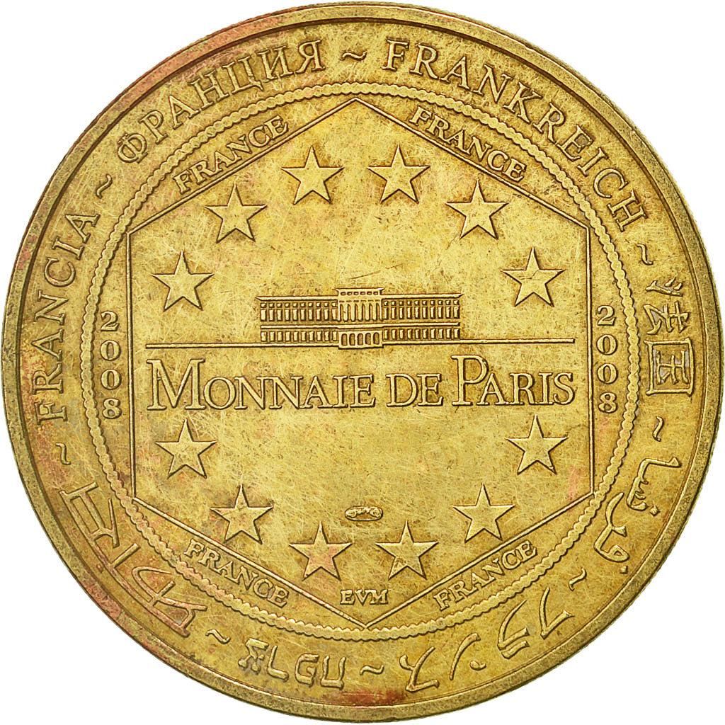 Frankreich, Token, Touristic token, Disneyland n° 17 - Resort Paris, 2008