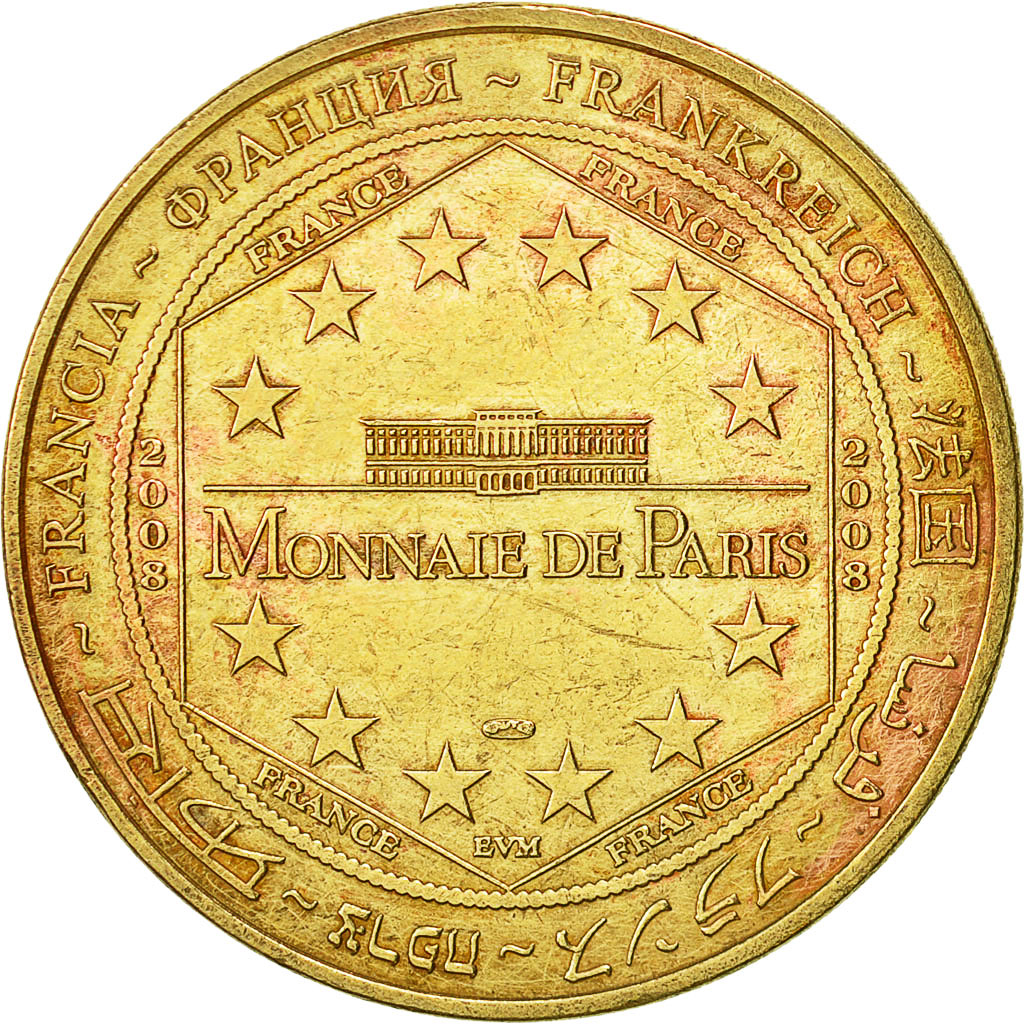 France, Token, Touristic token, Disneyland n° 15 - Mickey - EVM2, 2008, Monnaie