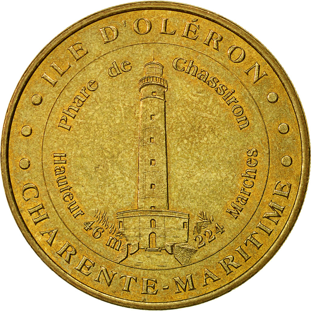 France, Token, Touristic token, Ile d'Oléron, 2008, Monnaie de Paris