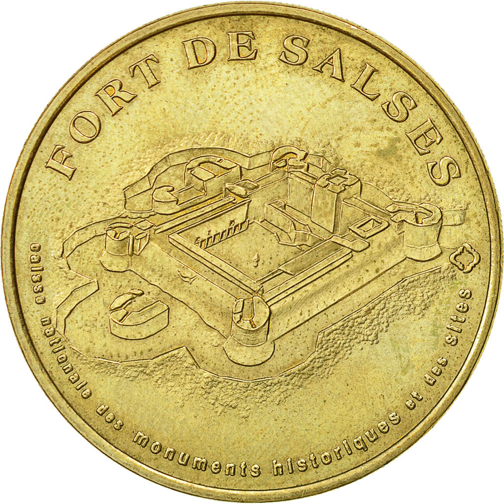France, Token, Touristic token, Salses - Le Château Fort -, 1999, Monnaie de